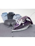 STEAM IRON FERRO DA STIRO A VAPORE PIASTRA CERAMICA 2200W 6243 ARIE...