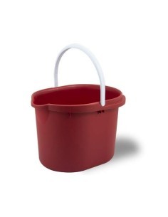 UNICO SECCHIO OVALE IN PLASTICA 15 LT COLORI ASSORTITI BELLI E FORT...