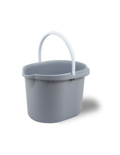 UNICO SECCHIO OVALE IN PLASTICA 15 LT COLORI ASSORTITI BELLI E FORT...