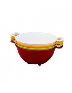 SCOLAPASTA IN PLASTICA D.18 CM ECOPLAST su TreG Ingrosso
