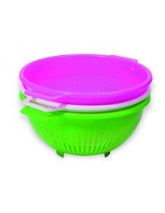 SCOLAPASTA IN PLASTICA D.28 CM ECOPLAST su TreG Ingrosso