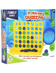 GIOCO DA TAVOLO 41374 IN FILA PER 4 MAXI GLOBO SPA su TreG Ingrosso