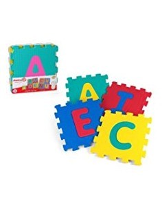 VITAMINA G 05093 TAPPETO PUZZLE 9PZ LETTERE GLOBO SPA su TreG Ingrosso