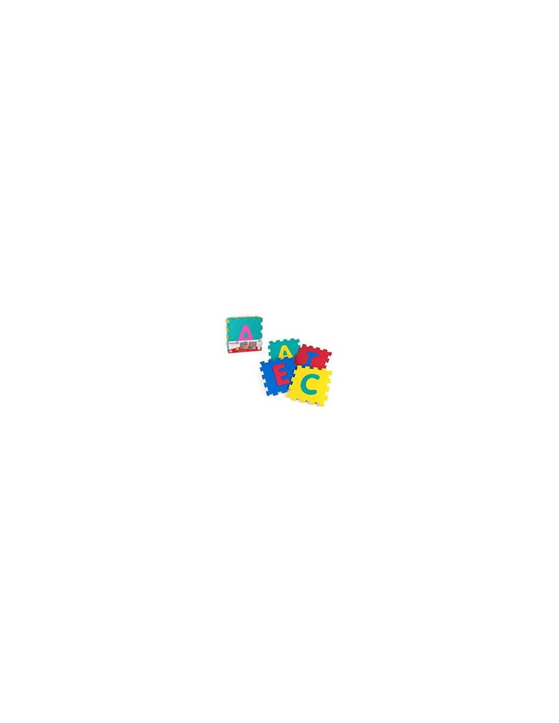 VITAMINA G 05093 TAPPETO PUZZLE 9PZ LETTERE GLOBO SPA su TreG Ingrosso