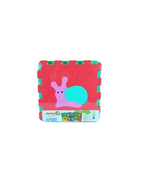 VITAMINA G 05049 TAPPETO PUZZLE 5PZ ANIMALI GLOBO SPA su TreG Ingrosso