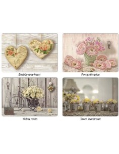 TOVAGLIETTA SHABBY BROWN 31X45 CM ASSORTITO LUPIA su TreG Ingrosso