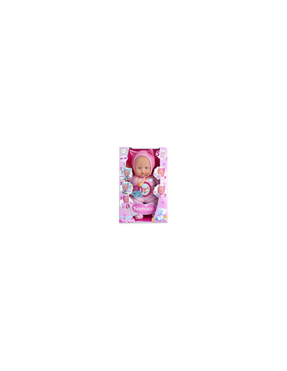 NENUCO 14781 BAMBOLOTTO SOFT 30CM 5 FUNZIONI FAMOSA su TreG Ingrosso