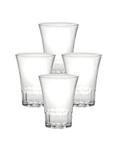 BICCHIERI AMALFI IN VETRO 17 CL SET 4 su TreG Ingrosso