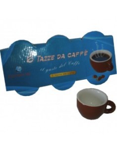 CONFEZIONE 6 TAZZE PER CAFFE BASSE EURONOVITA su TreG Ingrosso