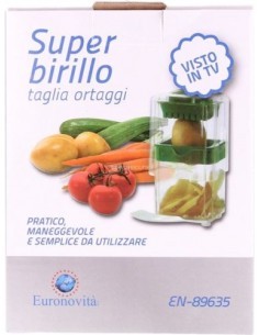 SUPER BIRILLO TRITAORTAGGI 9X11X15 CM EURONOVITA su TreG Ingrosso