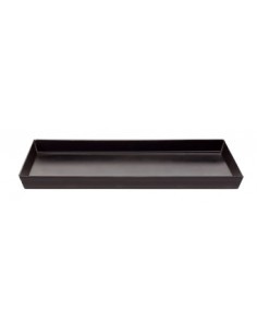TEGLIA RETTANGOLARE BLU IN LAMIERA 65X45X3 CM BALDASSARE AGNELLI su...