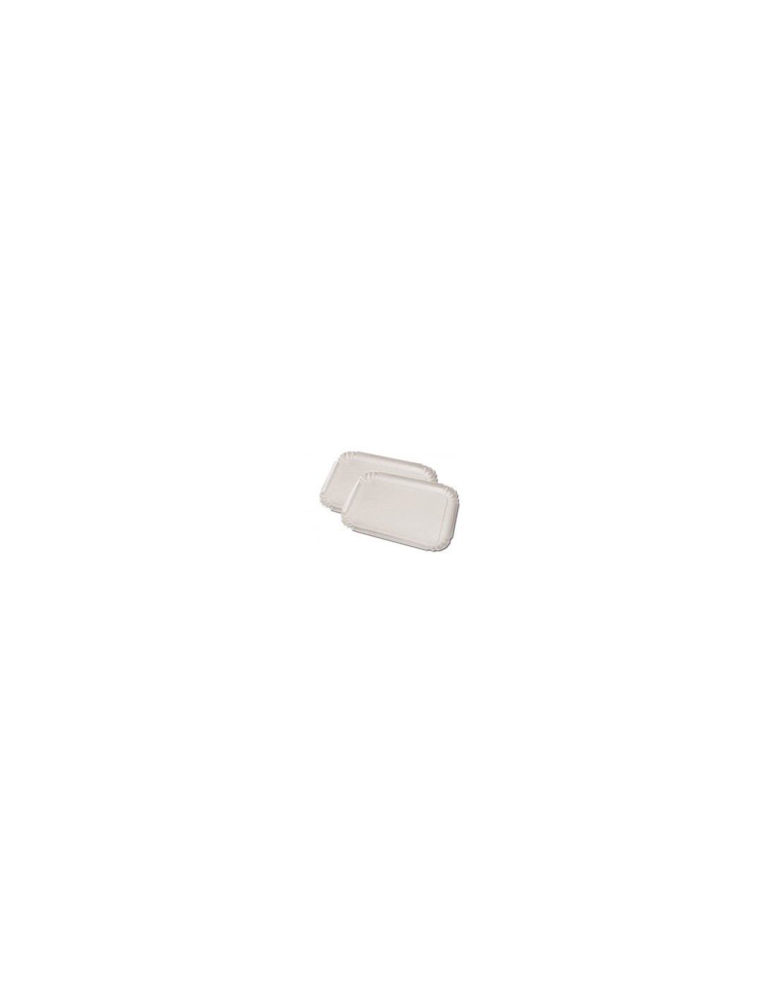 GUARDINI VASSOI 32 X 43 BIANCHI IN CARTONCINO SET 2 PZ 15742 su Tre...