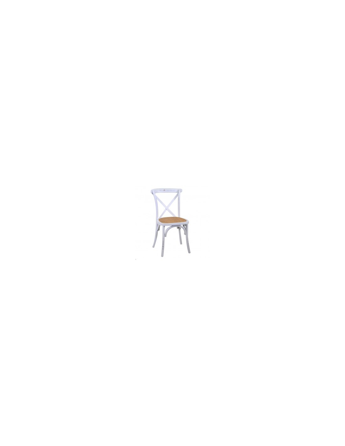 SEDIA CROSS BIANCO ANTICO su TreG Ingrosso