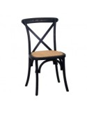 SEDIA CROSS NERO ANTICO su TreG Ingrosso