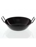 LA IDEAL TEGAME ALTO IN SMALTATO D.32 CM CON MANICI ILSA su TreG In...
