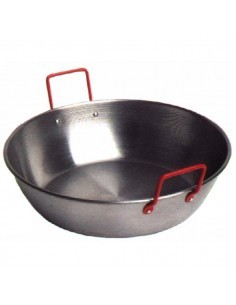 LA IDEAL TEGAME ALTO D.45 SMALTATO CON MANICI IN FERRO ILSA su TreG...