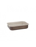 RUSTIC LINE 61435 TEGLIA PIZZA 35X25,5X6 ANTIADERENTE su TreG Ingrosso