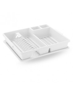 SCOLAPIATTI CON VASSOIO IN PLASTICA 45X35X9 CM VECA su TreG Ingrosso