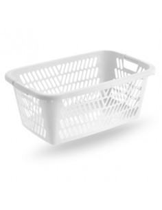 CESTA PORTABIANCHERIA RETTANGOLARE IN PLASTICA 60CM VECA su TreG In...