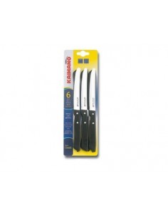 ITALICUS CONF 6 COLTELLI TAVOLA 111/110 COLORI ASSORTITI su TreG In...