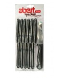 BLISTER 12 COLTELLI PER PIZZA AVARI064PB12 ABERT su TreG Ingrosso