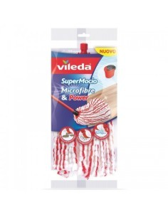 VILEDA SUPERMOCIO FIOCCO MICROFIBRA VIOLA FHP su TreG Ingrosso