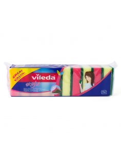 VILEDA CONFEZIONE 10 PZ SPUGNE ABRASIVE STYLE FHP su TreG Ingrosso