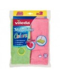 VILEDA PANNO PAVIMENTI MICROFIBRE COLORATI 2PZ FHP su TreG Ingrosso