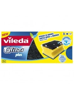VILEDA GLITZI PLUS SPUGNA DA CUCINA 3 PZ FHP su TreG Ingrosso