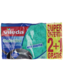 VILEDA ONDATTIVA MILLEUSI 2+1 SPUGNA ABRASIVA FHP su TreG Ingrosso
