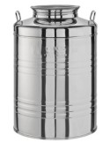 BIDONE IN ACCIAIO INOX 50 LT LA NUOVA SANSONE su TreG Ingrosso