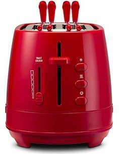 TOSTAPANE CTLAP2203R 550W ROSSO su TreG Ingrosso