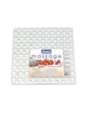 TAPPETO PER DOCCIA IN GOMMA ANTISCIVOLO 53 X 53 su TreG Ingrosso