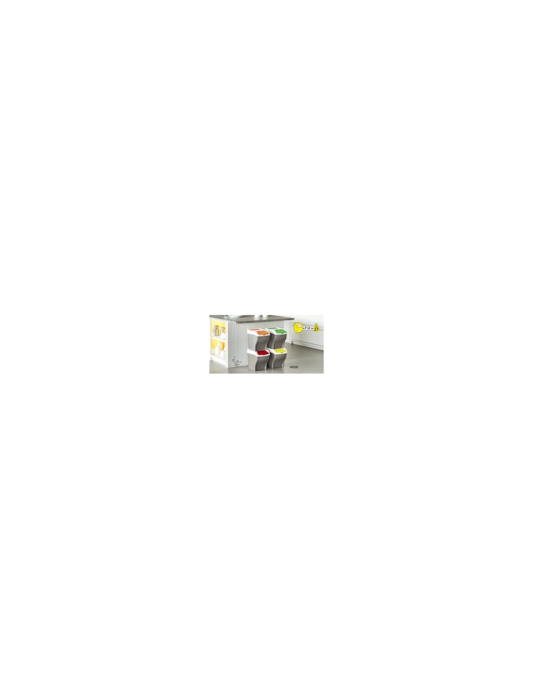 PATTUMIERA POKER PLUS SET 4 X 27 LITRI su TreG Ingrosso