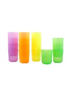 BICCHIERI SUNNY IN PLASTICA ASSORTITO 25 CL ASTROPLAST su TreG Ingr...