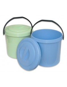 PATTUMIERA PER RIFIUTI 18LT CON MANICO COLORI ASSORTITI ASTROPLAST ...