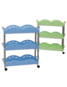 CARRELLO OPLÀ IN PLASTICA 56x19xH.70cm ASTROPLAST su TreG Ingrosso
