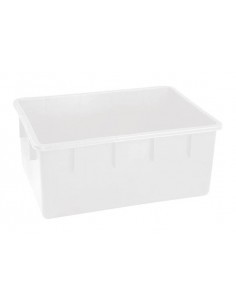 CASSETTA RETTANGOLARE IN PLASTICA 220 LT BIANCO PLASTIME su TreG In...