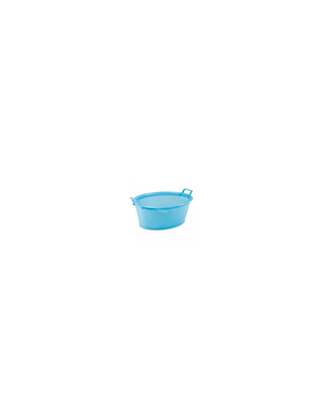BACINELLA OVALE IN PLASTICA 60X46X22 CM PLASTIME su TreG Ingrosso