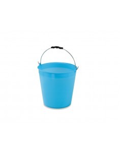 SECCHIO ADDA IN PLASTICA 18 LT BIANCO/BLU PLASTIME su TreG Ingrosso