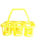 CESTELLO PORTA BOTTIGLIE 6 POSTI PLASTIME su TreG Ingrosso