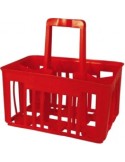 CESTELLO PORTA BOTTIGLIE 6 POSTI PLASTIME su TreG Ingrosso