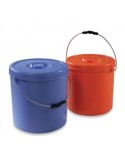 PATTUMIERA TEVERE 20 LT IN PLATICA COLORI ASSORTITI PLASTIME su Tre...