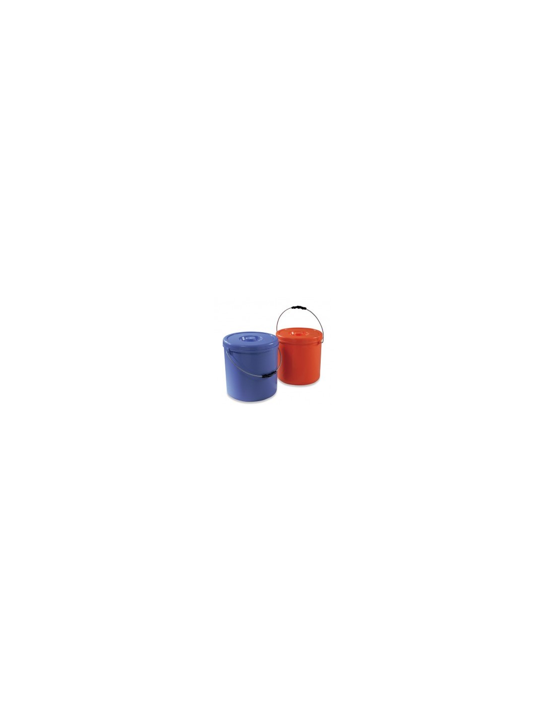 PATTUMIERA TEVERE 15 LT IN PLASTICA COLORI ASSORTITI PLASTIME su Tr...