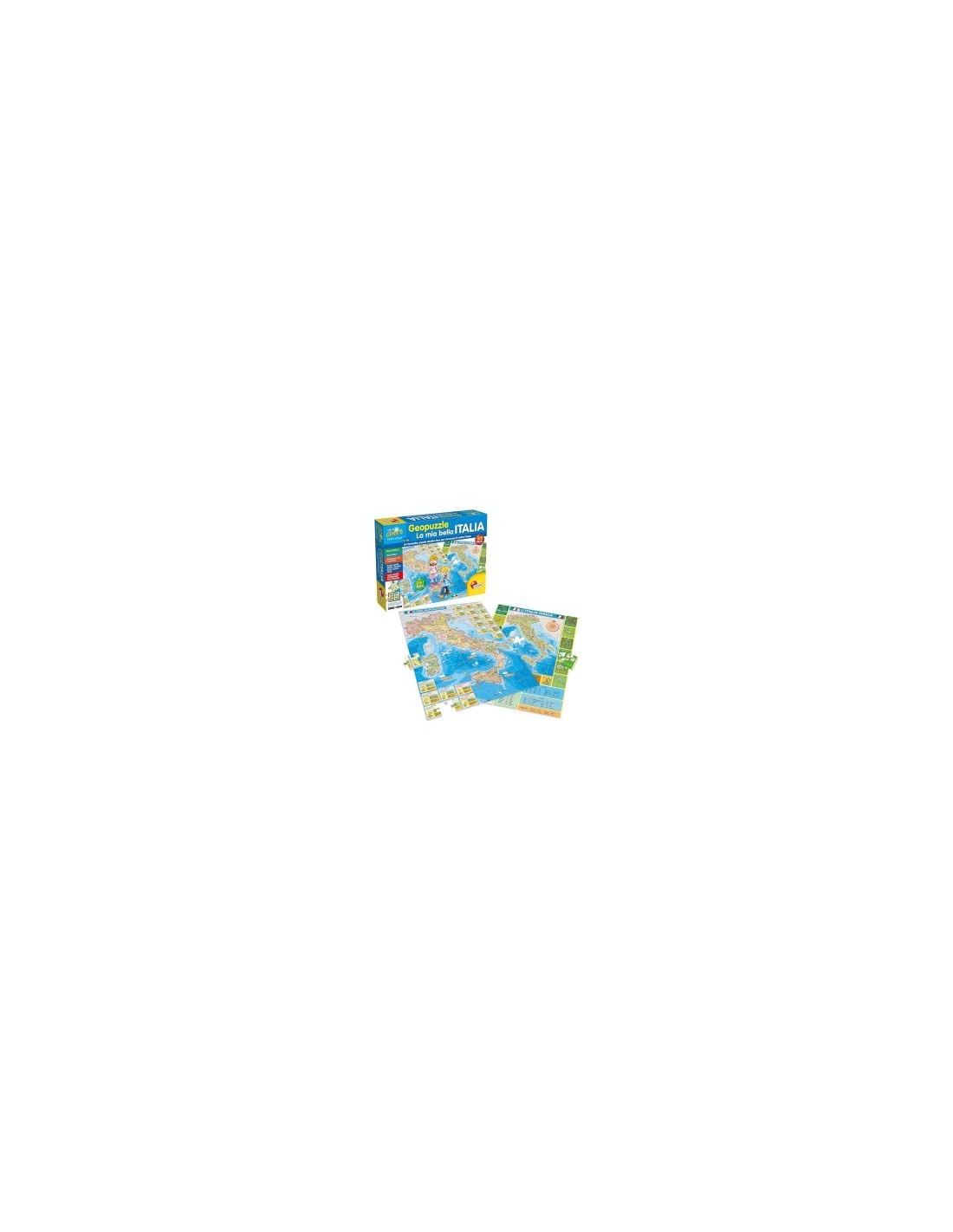 I'M A GENIUS GEOPUZZLE LA MIA BELLA ITALIA 43873 LISCIANI su TreG I...