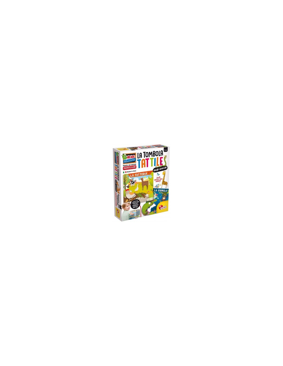 TOMBOLA TATTILE MONTESSORI 72460 su TreG Ingrosso