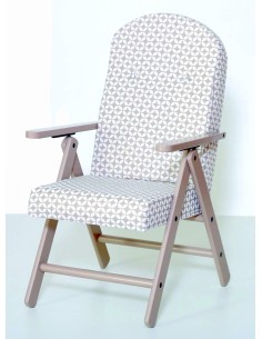POLTRONA AMALFI LACCATA SSHABBY MAS316 su TreG Ingrosso