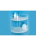 ANGOLIERA BAGNO 2 PIANI PLASTIFICATO 24X24X33 CM FILTEX su TreG Ing...