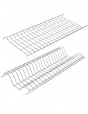 SCOLAPIATTI INOX A GRIGLIA PENSILE 2 PIANI 76 CM FILTEX su TreG Ing...