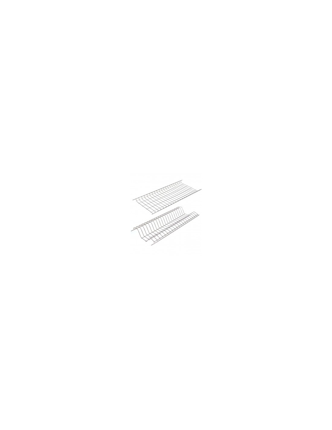 SCOLAPIATTI CROMATO A GRIGLIA PENSILE 2 PIANI 86 CM FILTEX su TreG ...